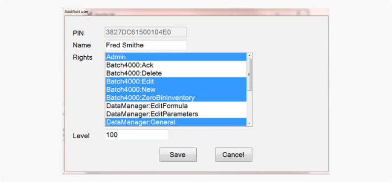 Security Form